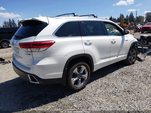 5TDDGRFH0KS055708 Toyota Highlander Hybrid Limited Platinum