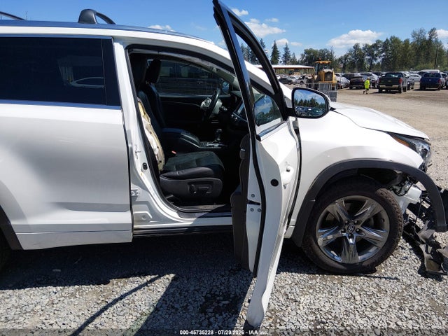 5TDDGRFH0KS055708 Toyota Highlander Hybrid Limited Platinum