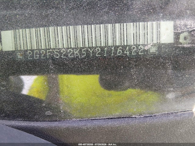 Продаж на аукціоні авто 2000 Pontiac Firebird, vin: 2G2FS22K5Y2116422, номер лоту: 45735259
