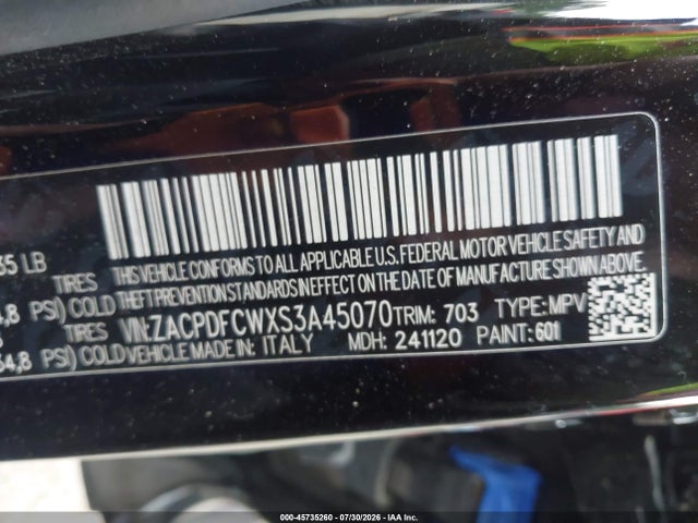 Продажа на аукционе авто 2025 Dodge Hornet R/t Eawd, vin: ZACPDFCWXS3A45070, номер лота: 45735260