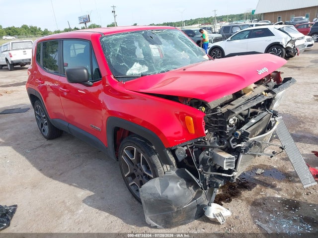 45735304 :رقم المزاد ، ZACNJAAB8LPM10386 vin ، 2020 Jeep Renegade Jeepster Fwd مزاد بيع