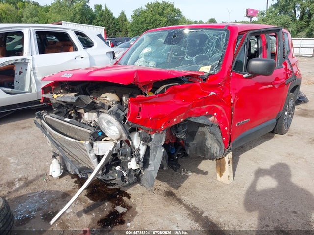 45735304 :رقم المزاد ، ZACNJAAB8LPM10386 vin ، 2020 Jeep Renegade Jeepster Fwd مزاد بيع
