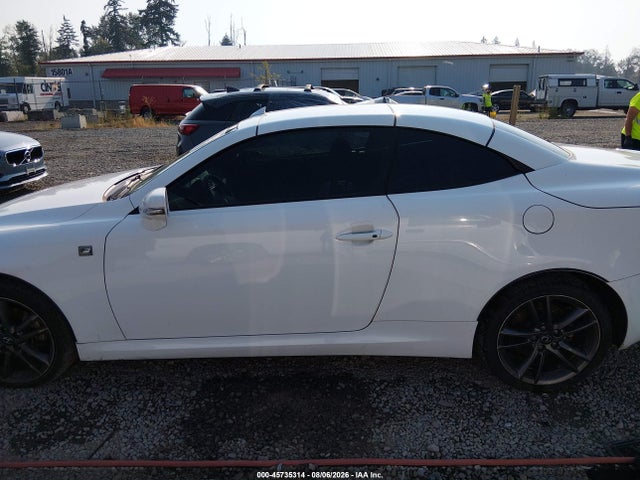 45735314 :رقم المزاد ، JTHFF2C20E2531730 vin ، 2014 Lexus Is 250c مزاد بيع