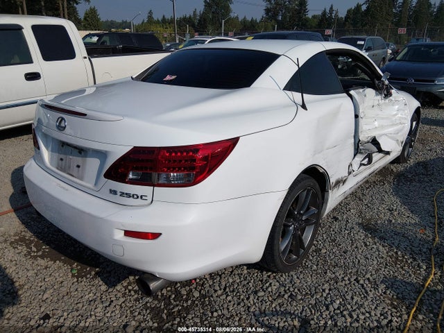 45735314 :رقم المزاد ، JTHFF2C20E2531730 vin ، 2014 Lexus Is 250c مزاد بيع
