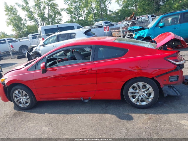 45735326 :رقم المزاد ، 2HGFG3B55EH512857 vin ، 2014 Honda Civic Lx مزاد بيع