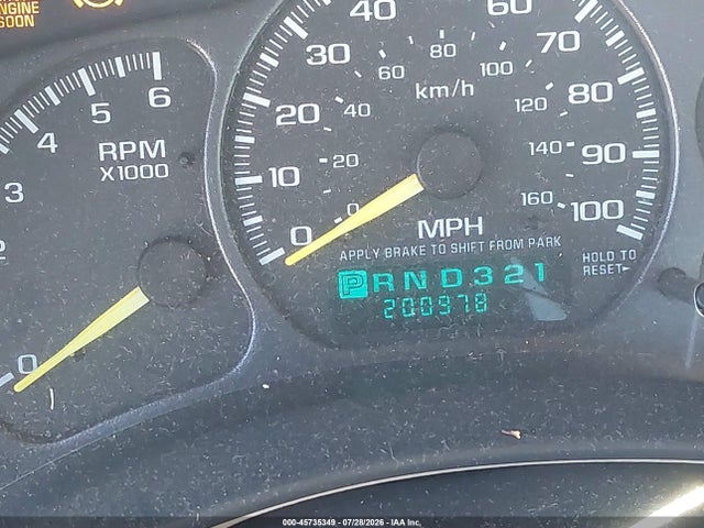 45735349 :رقم المزاد ، 1GTEC14W81Z241660 vin ، 2001 Gmc Sierra 1500 Sl مزاد بيع