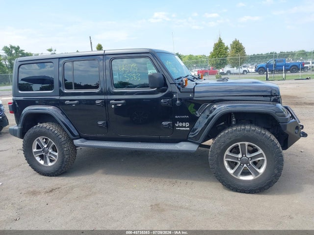 Aukcja sprzedaży 2018 Jeep Wrangler Unlimited Sahara 4x4, vin: 1C4HJXEG6JW156797, numer aukcji: 45735383