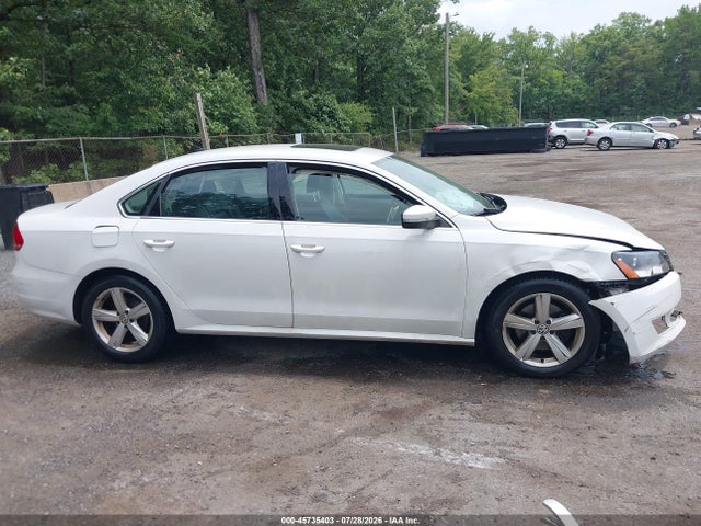 45735403 :رقم المزاد ، 1VWBP7A31DC102611 vin ، 2013 Volkswagen Passat 2.5l Se مزاد بيع