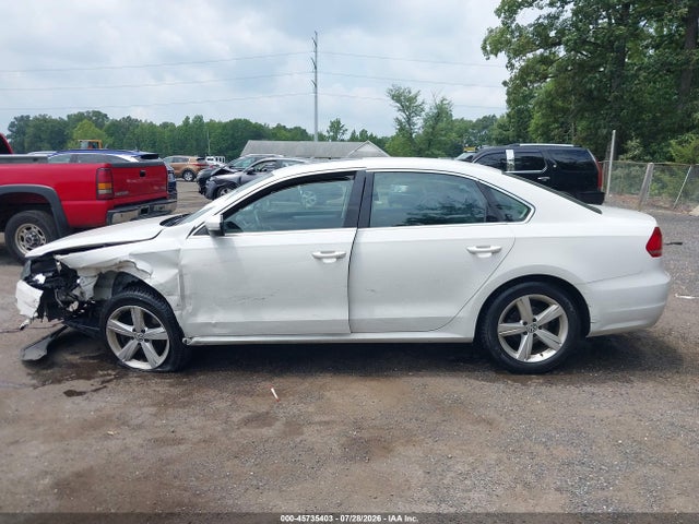 45735403 :رقم المزاد ، 1VWBP7A31DC102611 vin ، 2013 Volkswagen Passat 2.5l Se مزاد بيع