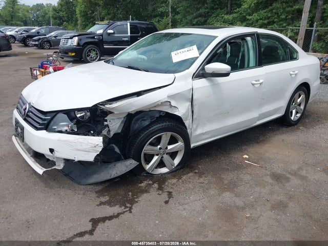 45735403 :رقم المزاد ، 1VWBP7A31DC102611 vin ، 2013 Volkswagen Passat 2.5l Se مزاد بيع