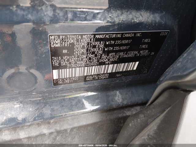 Toyota RAV4 LE 2026 2T36CRAV6TC006001 Image 9