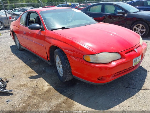 Продажа на аукционе авто 2000 Chevrolet Monte Carlo Ls, vin: 2G1WW12EXY9211322, номер лота: 45735444