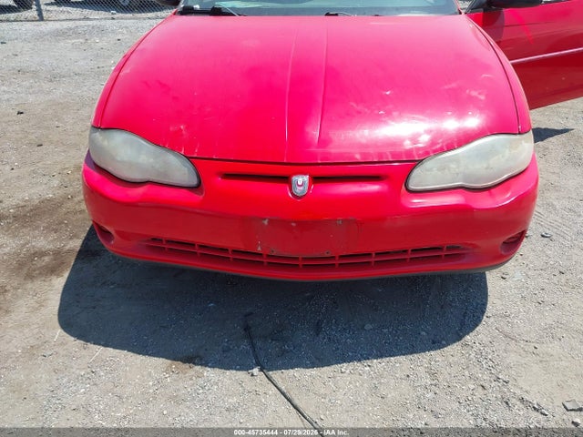 45735444 :رقم المزاد ، 2G1WW12EXY9211322 vin ، 2000 Chevrolet Monte Carlo Ls مزاد بيع