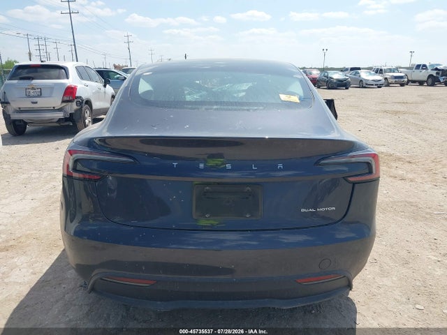 2024 Tesla Model 3 Long Range Dual Motor All-wheel Drive მანქანა იყიდება აუქციონზე, vin: 5YJ3E1EB2RF798353, აუქციონის ნომერი: 45735537
