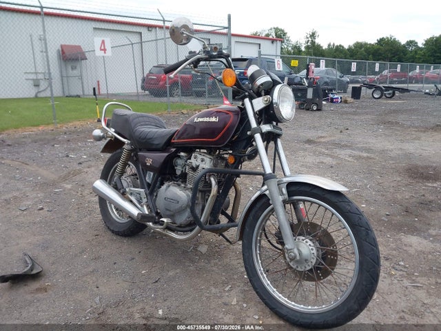 45735549 :رقم المزاد ، JKAKZLB13CA003375 vin ، 1982 Kawasaki Kz305 B مزاد بيع