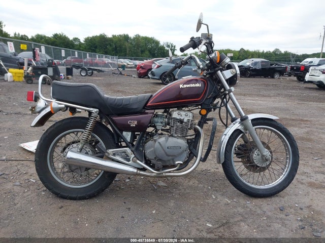 45735549 :رقم المزاد ، JKAKZLB13CA003375 vin ، 1982 Kawasaki Kz305 B مزاد بيع