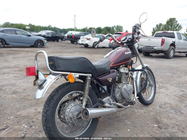 45735549 :رقم المزاد ، JKAKZLB13CA003375 vin ، 1982 Kawasaki Kz305 B مزاد بيع
