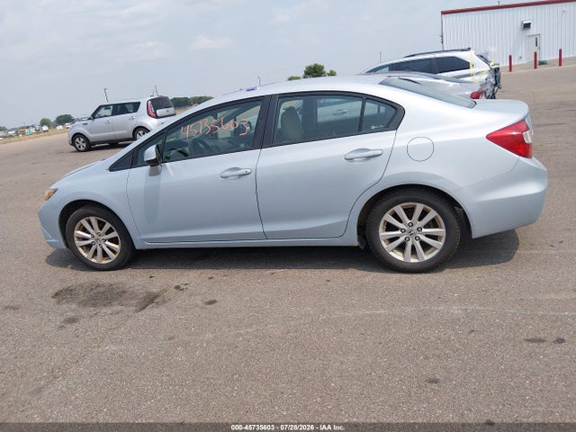 2012 Honda Civic Ex მანქანა იყიდება აუქციონზე, vin: 2HGFB2F89CH504030, აუქციონის ნომერი: 45735603
