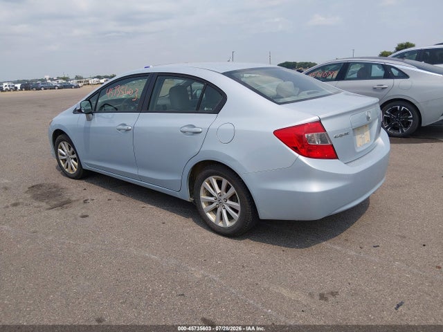 2012 Honda Civic Ex მანქანა იყიდება აუქციონზე, vin: 2HGFB2F89CH504030, აუქციონის ნომერი: 45735603