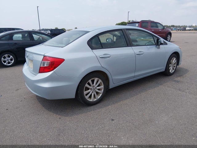 2012 Honda Civic Ex მანქანა იყიდება აუქციონზე, vin: 2HGFB2F89CH504030, აუქციონის ნომერი: 45735603
