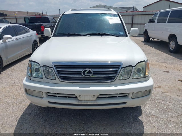 2004 Lexus Lx 470 მანქანა იყიდება აუქციონზე, vin: JTJHT00W043542554, აუქციონის ნომერი: 45735663