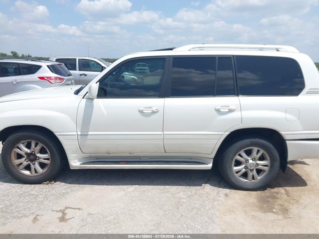 2004 Lexus Lx 470 მანქანა იყიდება აუქციონზე, vin: JTJHT00W043542554, აუქციონის ნომერი: 45735663