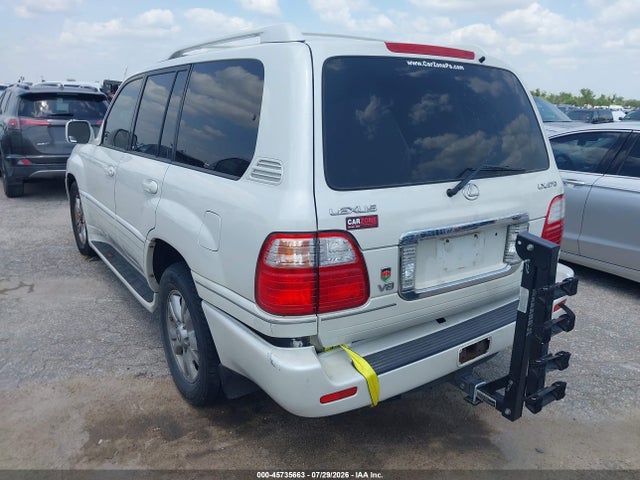 2004 Lexus Lx 470 მანქანა იყიდება აუქციონზე, vin: JTJHT00W043542554, აუქციონის ნომერი: 45735663