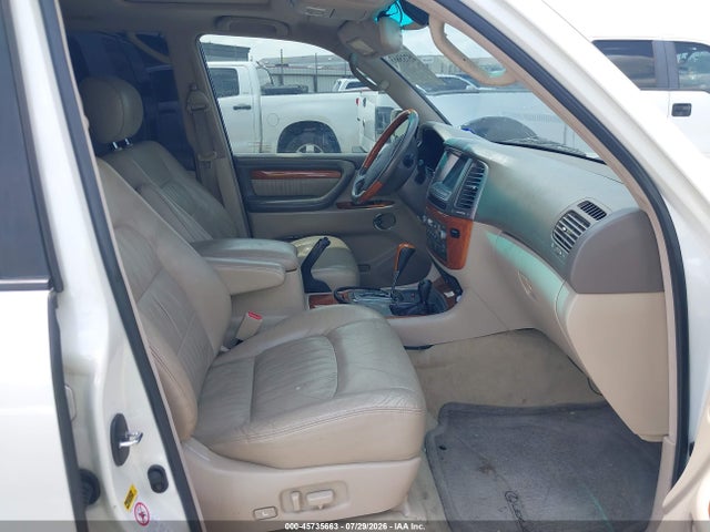 2004 Lexus Lx 470 მანქანა იყიდება აუქციონზე, vin: JTJHT00W043542554, აუქციონის ნომერი: 45735663