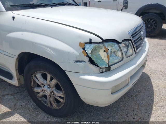 2004 Lexus Lx 470 მანქანა იყიდება აუქციონზე, vin: JTJHT00W043542554, აუქციონის ნომერი: 45735663