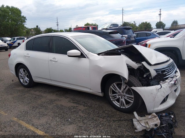 45735678 :رقم المزاد ، JN1CV6AR8DM358057 vin ، 2013 Infiniti G37x مزاد بيع