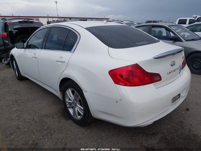 45735678 :رقم المزاد ، JN1CV6AR8DM358057 vin ، 2013 Infiniti G37x مزاد بيع