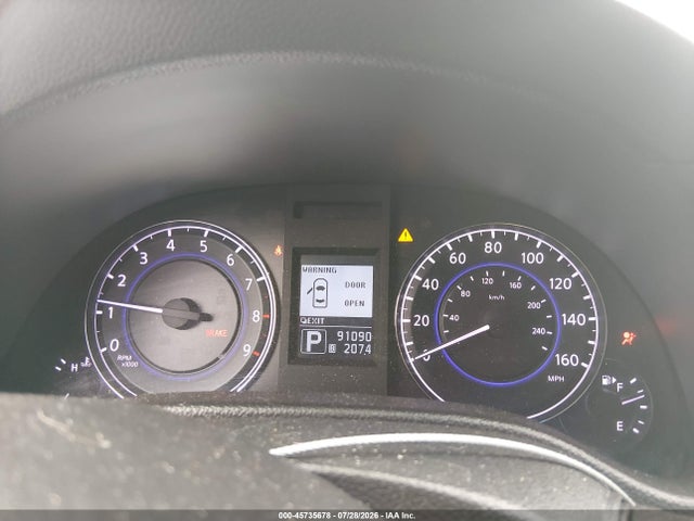 45735678 :رقم المزاد ، JN1CV6AR8DM358057 vin ، 2013 Infiniti G37x مزاد بيع