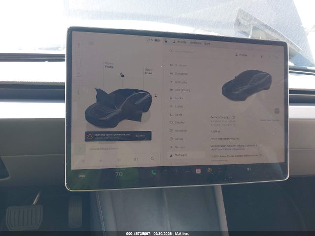 Продаж на аукціоні авто 2025 Tesla Model 3 Long Range All-wheel Drive, vin: 5YJ3E1EB5SF962443, номер лоту: 45735697