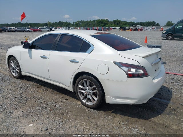 Продажа на аукционе авто 2012 Nissan Maxima 3.5 S, vin: 1N4AA5AP8CC835010, номер лота: 45735704