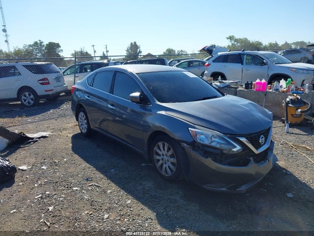 2019 Nissan Sentra S მანქანა იყიდება აუქციონზე, vin: 3N1AB7APXKY417821, აუქციონის ნომერი: 45735722