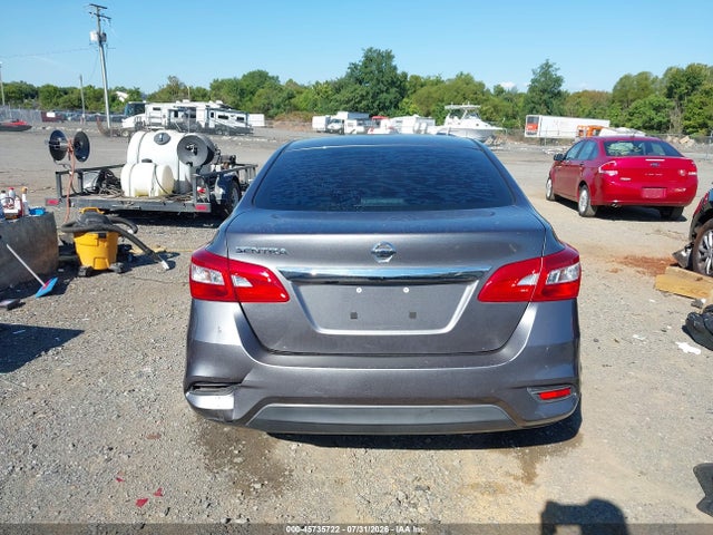2019 Nissan Sentra S მანქანა იყიდება აუქციონზე, vin: 3N1AB7APXKY417821, აუქციონის ნომერი: 45735722