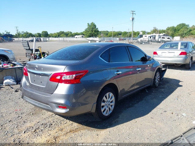 2019 Nissan Sentra S მანქანა იყიდება აუქციონზე, vin: 3N1AB7APXKY417821, აუქციონის ნომერი: 45735722
