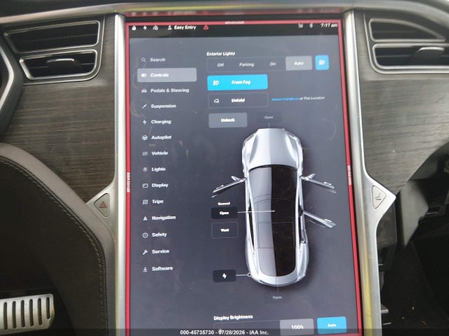 Продаж на аукціоні авто 2014 Tesla Model S P85d, vin: 5YJSA1H21EFP65972, номер лоту: 45735730