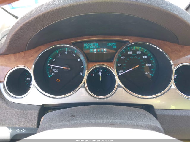 45735801 :رقم المزاد ، 5GAKRCED9CJ400750 vin ، 2012 Buick Enclave Leather مزاد بيع