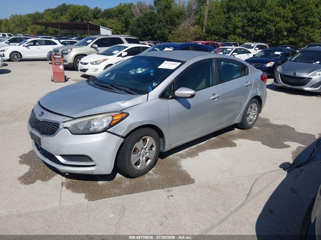 KNAFK4A61G5530938 KIA FORTE LX