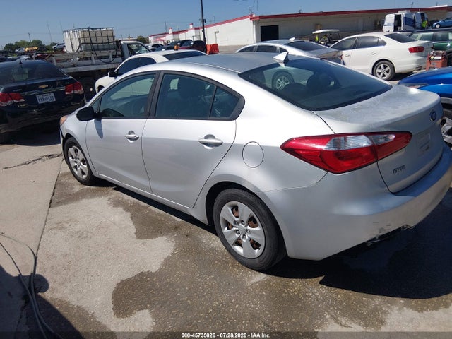 KNAFK4A61G5530938 KIA FORTE LX