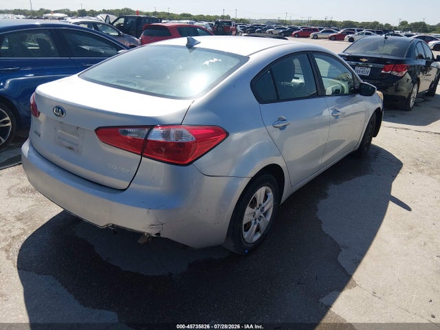 KNAFK4A61G5530938 KIA FORTE LX