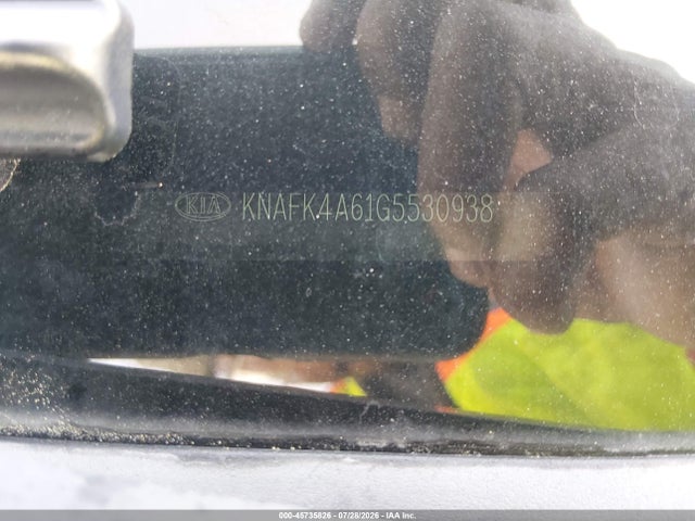 KNAFK4A61G5530938 KIA FORTE LX