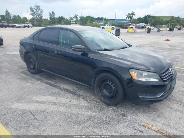 2012 Volkswagen Passat 2.5l S მანქანა იყიდება აუქციონზე, vin: 1VWAP7A36CC035014, აუქციონის ნომერი: 45735831