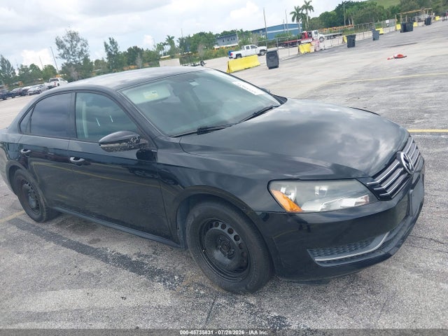 45735831 :رقم المزاد ، 1VWAP7A36CC035014 vin ، 2012 Volkswagen Passat 2.5l S مزاد بيع