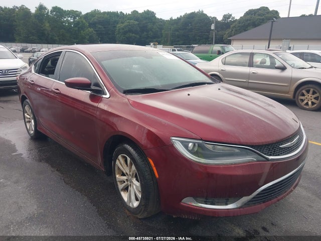 Продажа на аукционе авто 2015 Chrysler 200 Limited, vin: 1C3CCCABXFN636799, номер лота: 45735921