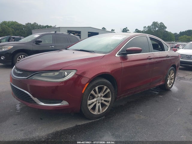 Продажа на аукционе авто 2015 Chrysler 200 Limited, vin: 1C3CCCABXFN636799, номер лота: 45735921