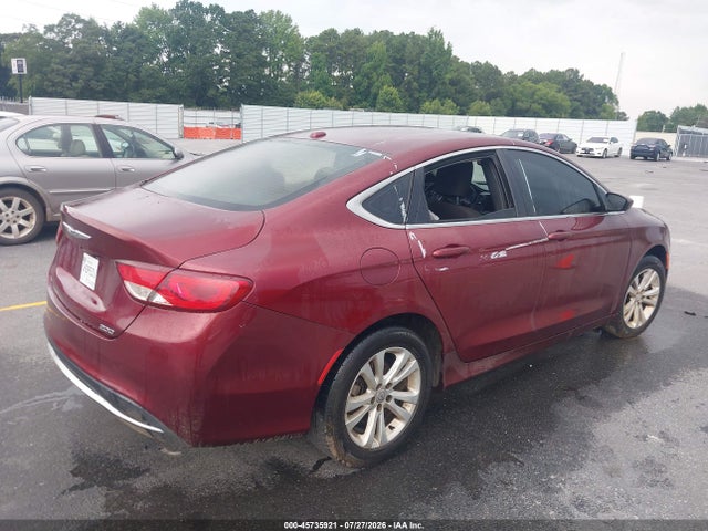 Продажа на аукционе авто 2015 Chrysler 200 Limited, vin: 1C3CCCABXFN636799, номер лота: 45735921