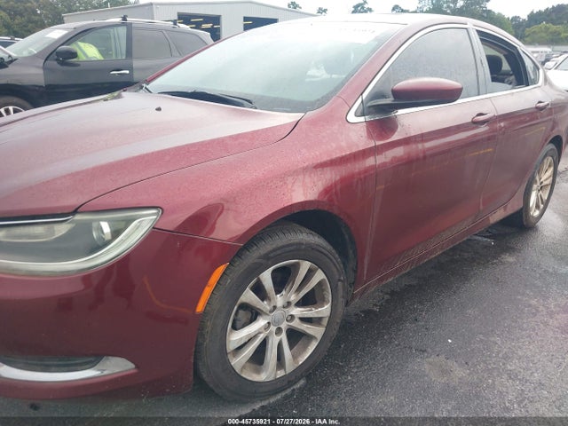 Продажа на аукционе авто 2015 Chrysler 200 Limited, vin: 1C3CCCABXFN636799, номер лота: 45735921