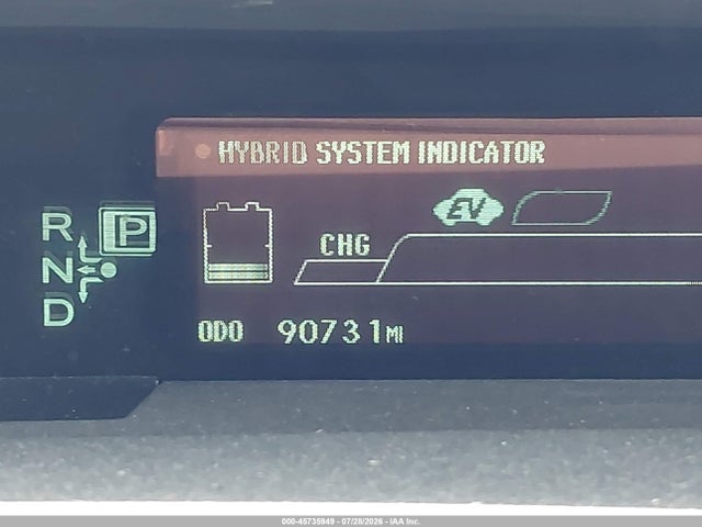 JTDKN3DU7F0430352 Toyota Prius Three